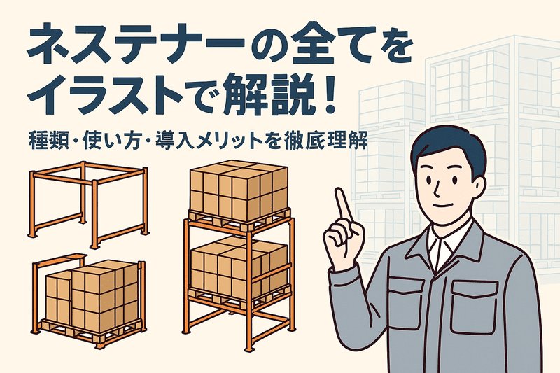 ネステナーの全てをイラストで解説！種類・使い方・導入メリットを徹底理解